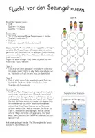 Vorschau - Spiele - Konzentrationsspiel, Bewegungsspiel "Flucht vor den Seeungeheuern" - Seite 1
