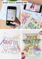 förhandsvisning - Grattiskort - exploderande kort (mallar + video) - sida 1