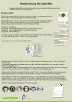 Vorschau - Arbeitsblätter - Klimakrise Zukunftsklage - Deckblatt
