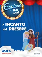 anteprima - Giochi - L'INCANTO DEL PRESEPE libro con canzoni - Pagina di copertina