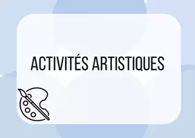 Aperçu - Matériel pour travaux manuels / dessin - 52 idées d'activités artistiques - Page de couverture