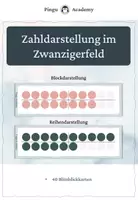 Vorschau - Bildkarten - Zwanzigerfelder-Reihen- und Blockdarstellung - Deckblatt