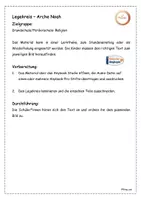Vorschau - Arbeitsblätter - AnybookPro Material: Legekreis Arche Noah - Seite 1