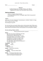 Vorschau - Klassenarbeiten - Klausur Deutsch – Nathan der Weise Szenenanalyse - Seite 1