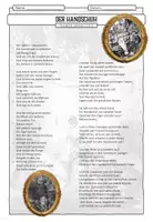 Vorschau - Unterrichtsreihen - Friedrich Schiller: Der Handschuh - Gedichte erschließen - Seite 1