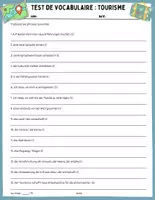Vorschau - Arbeitsblätter - le tourisme / voyager / voyage / autour du monde / les vacances / l'été - Seite 3