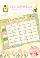 Vorschau - Anderer Materialtyp - Stundenplan für fleißige Bienchen - Deckblatt