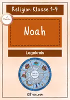 Vorschau - Bildkarten - Legekreis Noah und die Arche - Deckblatt