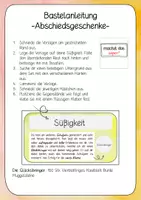 Vorschau - Mal- und Bastelvorlagen - Abschiedsgeschenke für Schüler + Kollegen - verschiedene Sprüche - Seite 1