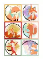 Vorschau - Bildkarten - Hausaufgabengutscheine Fuchs - Deckblatt