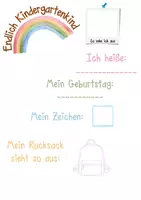 Vorschau - Arbeitsblätter - Portfolio Ordner Kindergarten Ideen - Seite 2