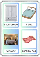 Vorschau - Bildkarten - FLASHCARDS My home furniture, rooms, house - Seite 2