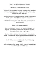 Vorschau - Stundenentwürfe - Das Weihnachtsmuseum erwacht: Mini Theater ab 1.Klasse (25 Rollen) - Seite 3