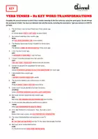 Vorschau - Arbeitsblätter - B2 KEY WORD TRANSFORMATIONS – Pack of 6 Worksheets - Seite 3