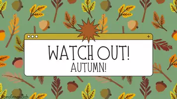 Aperçu - Jeux - Attention: Automne! Anglais. - Page de couverture