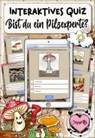 Vorschau - Interaktives Material - Pilze | Digitales Wissensquiz - Seite 3