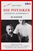 Vorschau - Unterrichtsreihen - Die Physiker Klausuren & Unterrichtsmaterial – Wissenschaft, Verantwortung, KI und Wahnsinn - Seite 1