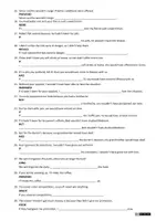 Vorschau - Arbeitsblätter - CONDITIONAL CLAUSES – 30 B2 Key Word Transformations - Seite 2