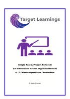 Vorschau - Arbeitsblätter - Englisch | Simple Past & Present Perfect 2 | Arbeitsblatt - Deckblatt
