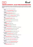 Aperçu - Feuilles d'exercices - GERUNDS AND INFINITIVES – 30 B2 Key Word Transformations - Page 3
