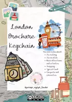 Vista previa - Tarjetas / Manipulativos - LONDON BROCHURE KEYCHAIN- LET'S TRAVEL - página 1