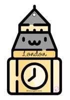 Vista previa - Tarjetas / Manipulativos - LONDON BROCHURE KEYCHAIN- LET'S TRAVEL - página 2