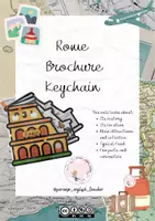 Vista previa - Tarjetas / Manipulativos - ROME BROCHURE KEYCHAIN- LET'S TRAVEL - página 1