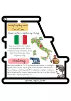 Vista previa - Tarjetas / Manipulativos - ROME BROCHURE KEYCHAIN- LET'S TRAVEL - página 3