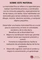 Vista previa - Refuerzo / NEE / Materiales de apoyo - Motricidad Fina- Cuadernillo n° 2 - página 1