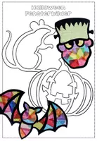 Vorschau - Unterrichtsreihen - Komplettpaket - Halloween mit Bastel - und Kunstprojekt - Seite 2
