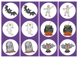 Vorschau - Spiele - Ausdauerlauf "Finde den Zwilling": Halloween - Seite 3
