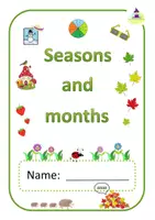 förhandsvisning - Seasons and months. Arbetshäfte med facit. - sida 1