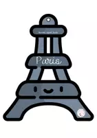 Vorschau - Mal- und Bastelvorlagen - PARIS-PROSPEKT-SCHLÜSSELANHÄNGER - Seite 2