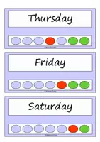 anteprima - Flashcard - Classroom calendar - Pagina 2