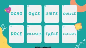 Aperçu - Jeux - Attention: Nombres de 1 à 30! Espagnol. - Page 2