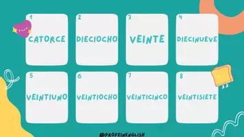 Aperçu - Jeux - Attention: Nombres de 1 à 30! Espagnol. - Page 3