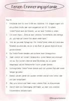 Vorschau - Arbeitsblätter - Feriengirlande Sofortbildkamera Kunst Girlande - Seite 1