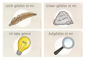 Vorschau - Bildkarten - Reflexionskarten - Gesprächsanlass - Seite 1