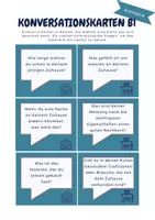 Vorschau - Spiele - Konversationskarten zum Thema Wohnen B1 - Deckblatt