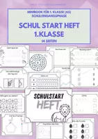 Vorschau - Arbeitsblätter - Schul Start Heft (a5) für 1.Klasse SCHULEINGANGSPHASE - Deckblatt