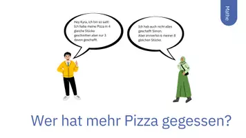 Vorschau - Arbeitsblätter - Brüche erweitern (Pizza) - Seite 2