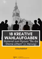 Vorschau - Arbeitsblätter - Freiarbeit zum Roman "Bis die Sterne zittern": 18 Wahlaufgaben - Deckblatt