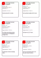 Vorschau - Arbeitsblätter - Trigonometrie (Sinus, Cosinus, Tangens) - Arbeitsblätter & Taskcards - Seite 3