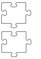 Vorschau - Mal- und Bastelvorlagen - Kennenlernen. Klassengemeinschaft: Klassen-Puzzle - Seite 2