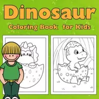 Aperçu - Apprentissages en autonomie - Dinosaur Coloring Pags for Kids Holiday Coloring Activities - Page de couverture