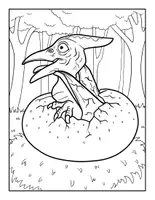 Aperçu - Apprentissages en autonomie - Dinosaur Coloring Pags for Kids Holiday Coloring Activities - Page 3