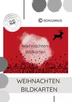 Vorschau - Bildkarten - Weihnachten Bild- & Wortkarten - Deckblatt