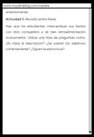 Vista previa - Unidades / Secuencias / Situaciones de Aprendizaje - Planificación áulica: redacción de texto descriptivo TEFL - página 3
