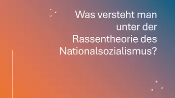 Vorschau - Präsentationen/Tafelbilder - Präsentation: Politische und ideologische Voraussetzungen des Nationalsozialismus (Unterrichtseinstieg) - Seite 1