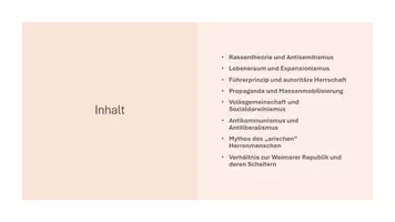 Vorschau - Präsentationen/Tafelbilder - Präsentation: Politische und ideologische Voraussetzungen des Nationalsozialismus (Unterrichtseinstieg) - Seite 3